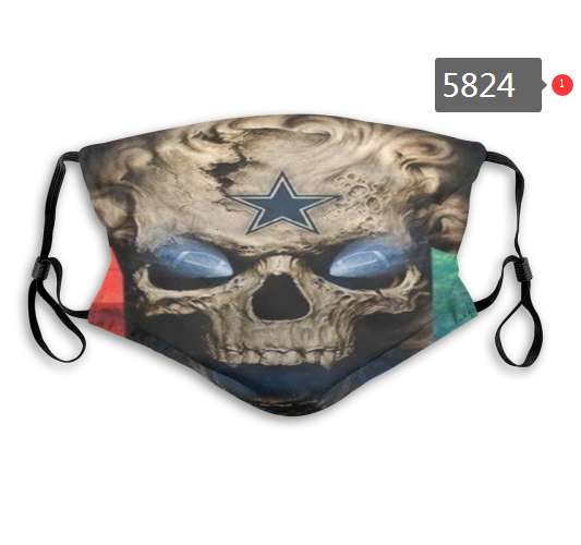 2020 NFL Dallas cowboys Dust mask with filter